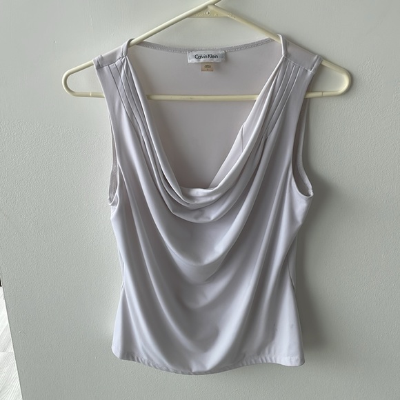 Calvin Klein Tops - Calvin Klein small white blouse